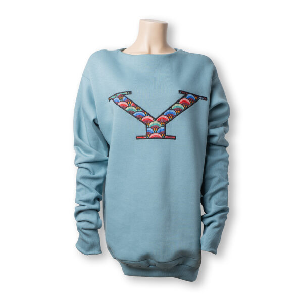 Nebulous Hidding in Retro Blue- Front side