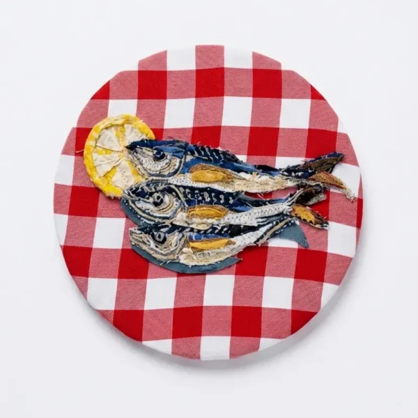 The Taste of Summer – Fish on the Table 2D Textile
