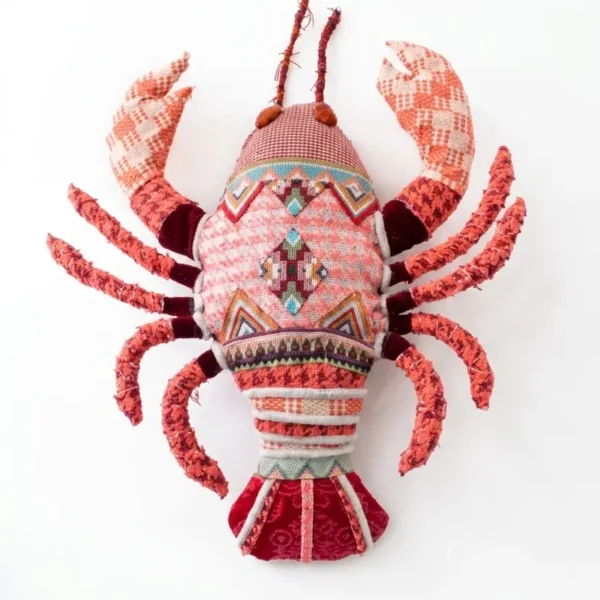 The Touch of Summer - Textile Lobster 3D